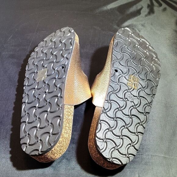 BRAND NEW SHOE LAND VIVIANA ROSE GOLD SANDAL - Picture 12 of 15